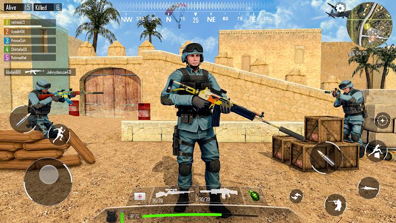 Schermata Army Gun Shooting Games FPS 0