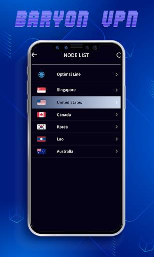 Baryonvpn應用截圖第0張