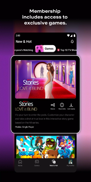 Netflix APK ဖန်သားပြင်ဓာတ်ပုံ 2