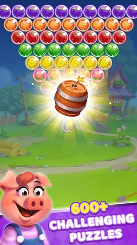 Bubble Fruit Frenzy スクリーンショット 1