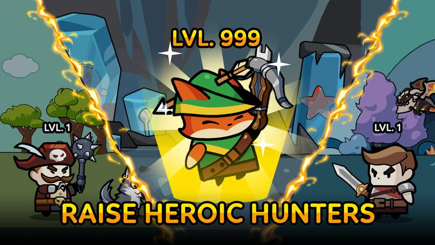 Hunter Empire: Idle Adventure Tangkapan skrin 1