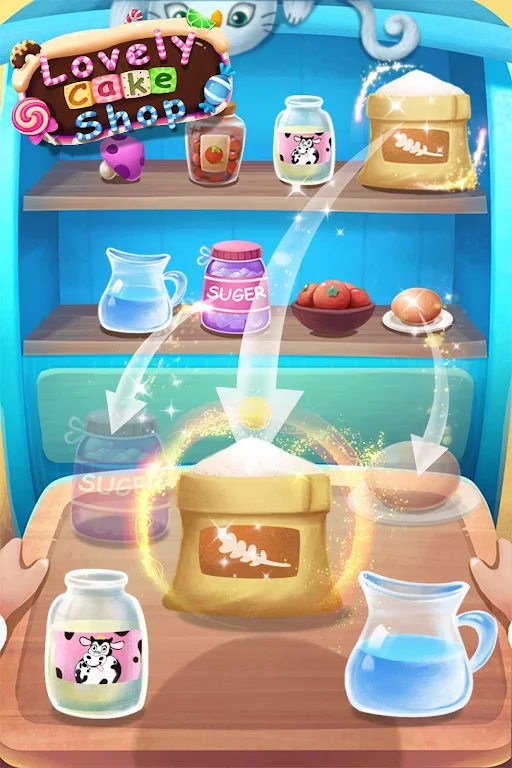 Lovely Cake Shop: Kids Game English Ảnh chụp màn hình 0
