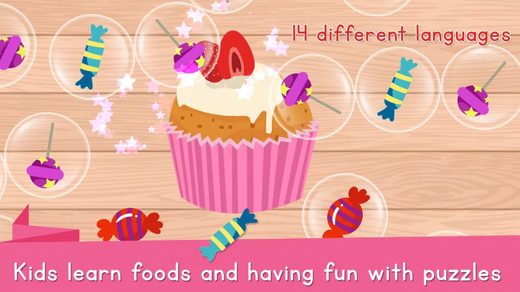 Food Puzzle for Kids ภาพหน้าจอ 3