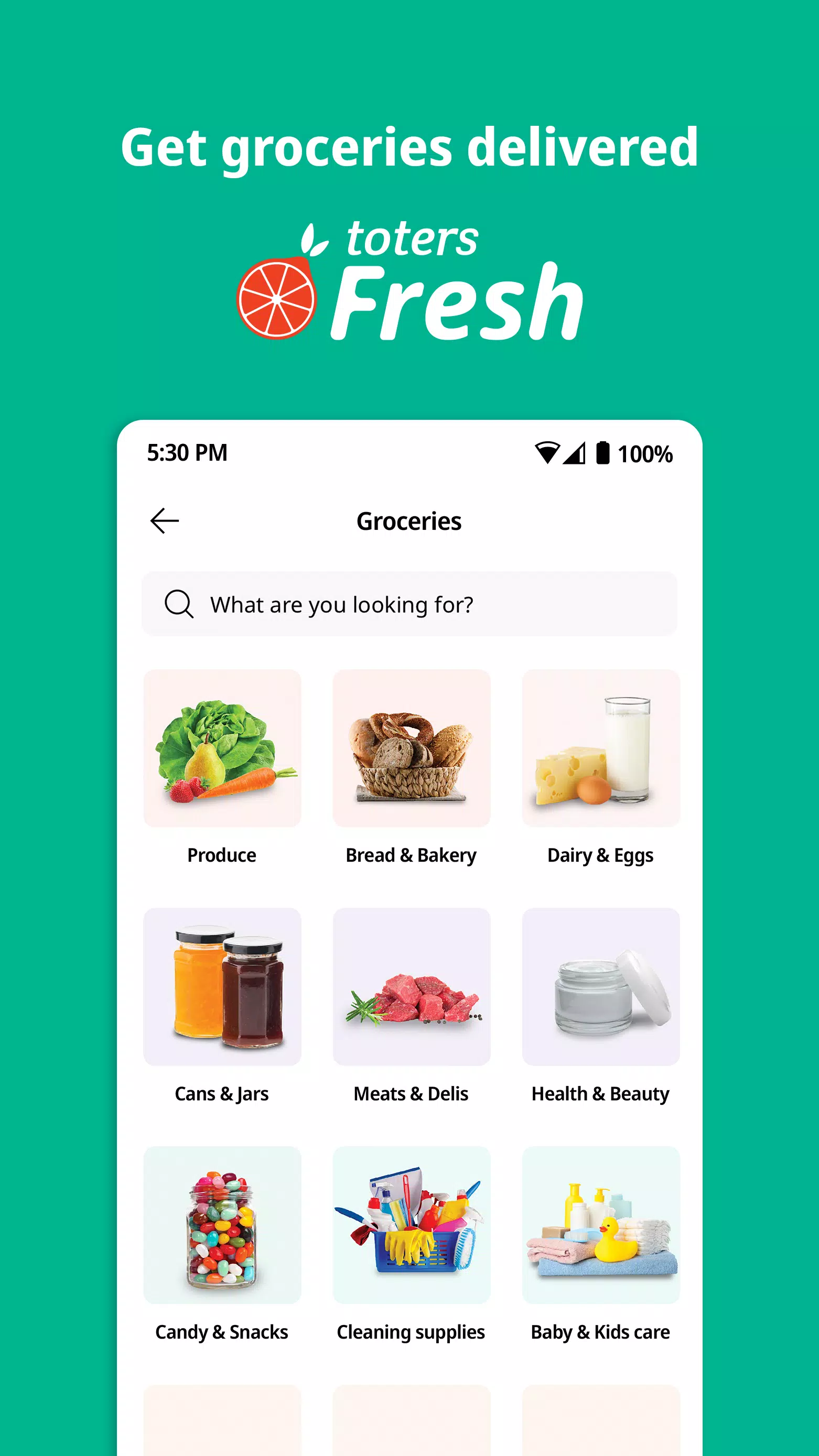 Toters: Food Delivery & More Screenshot 2