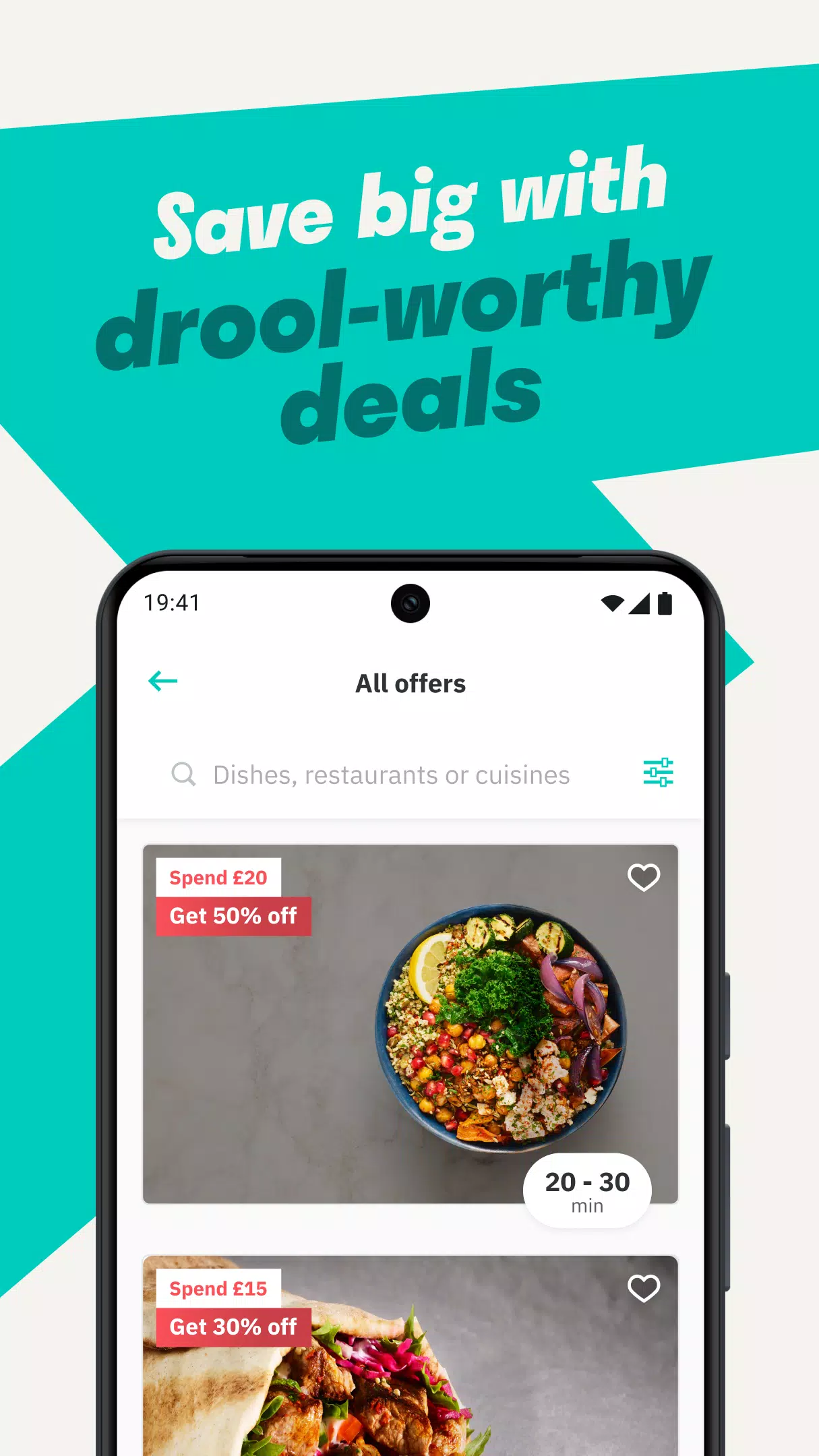 Deliveroo 戶戶送：美食送餐服務應用截圖第2張