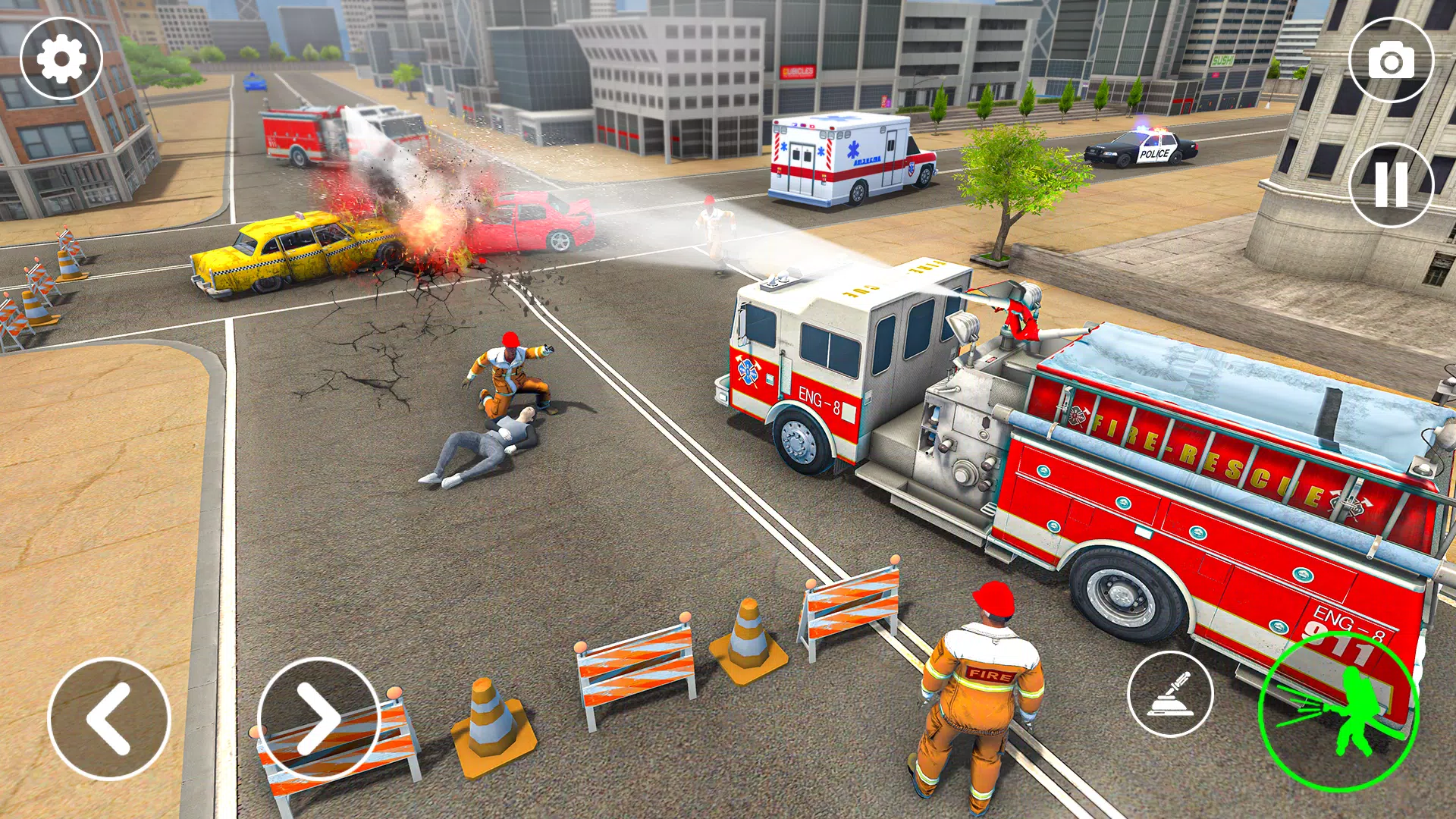 Fire Truck Rescue: Truck Games應用截圖第1張
