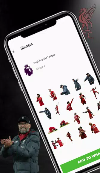 Liverpool Stickers Unofficial ဖန်သားပြင်ဓာတ်ပုံ 3