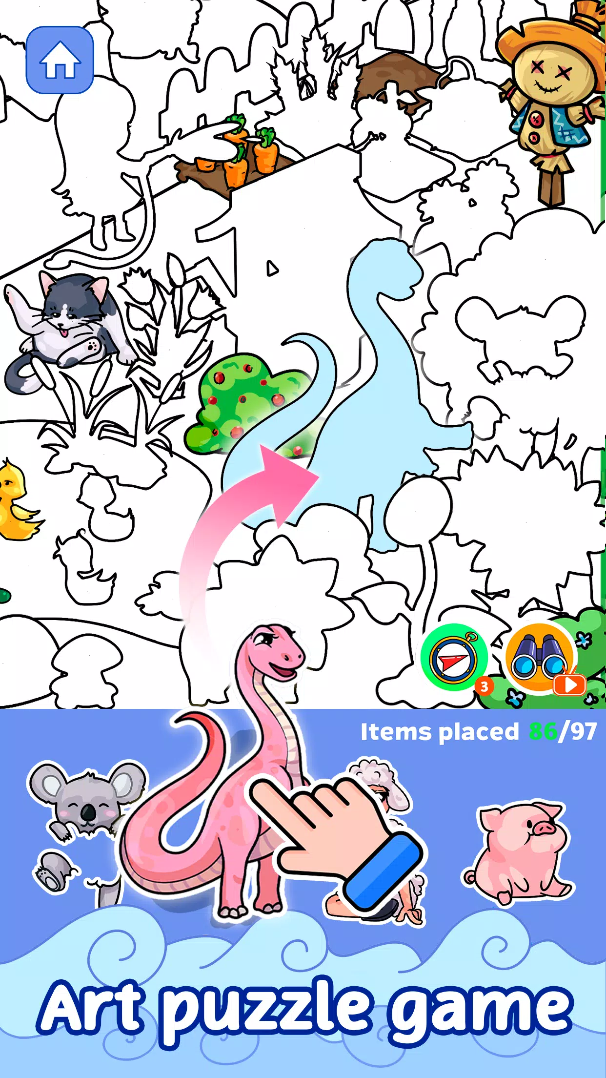 Sticker Book - Art of Puzzle Screenshot 1