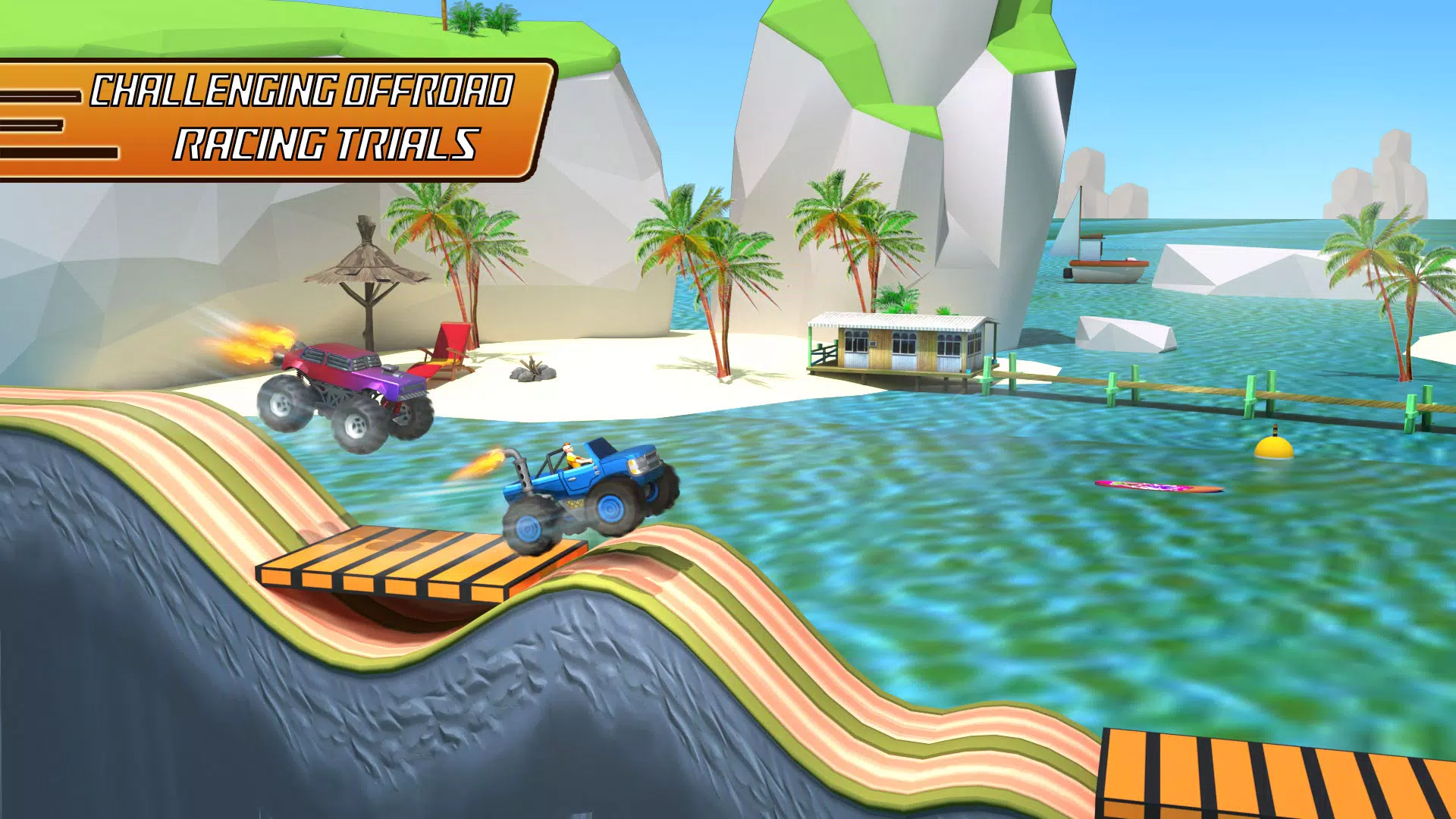 Uphill Racing - Hill Jump Game ภาพหน้าจอ 2