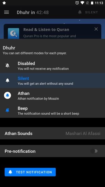 Athan Pro: Muslim Prayer Times應用截圖第1張