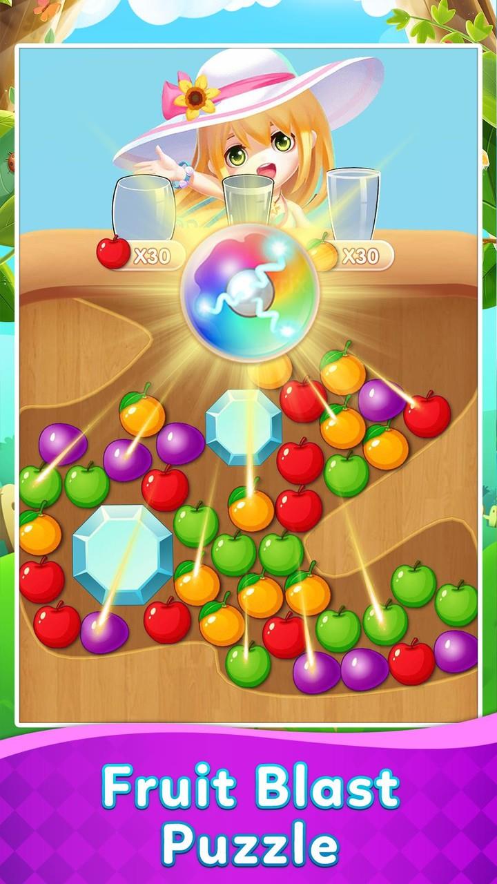 Fruit Blast Puzzle Captura de tela 1