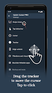Quick Cursor: One-Handed mode Ekran Görüntüsü 2