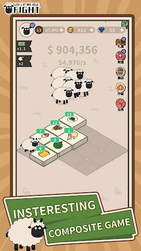 Sheep Merge Fight Ảnh chụp màn hình 0