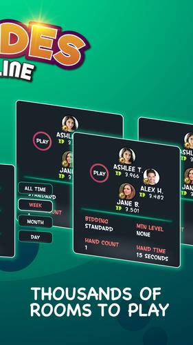 Spades - Play Online Spades 스크린샷 2