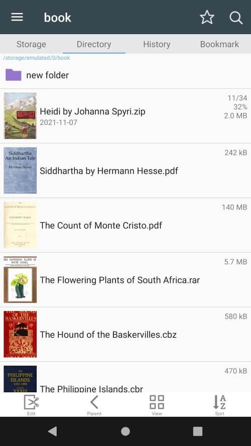 Schermata ComicScreen - PDF, ComicReader 0