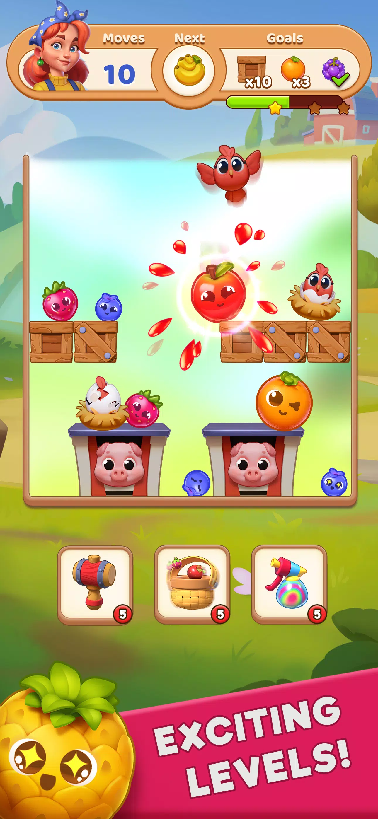 FruitFall! 스크린샷 2