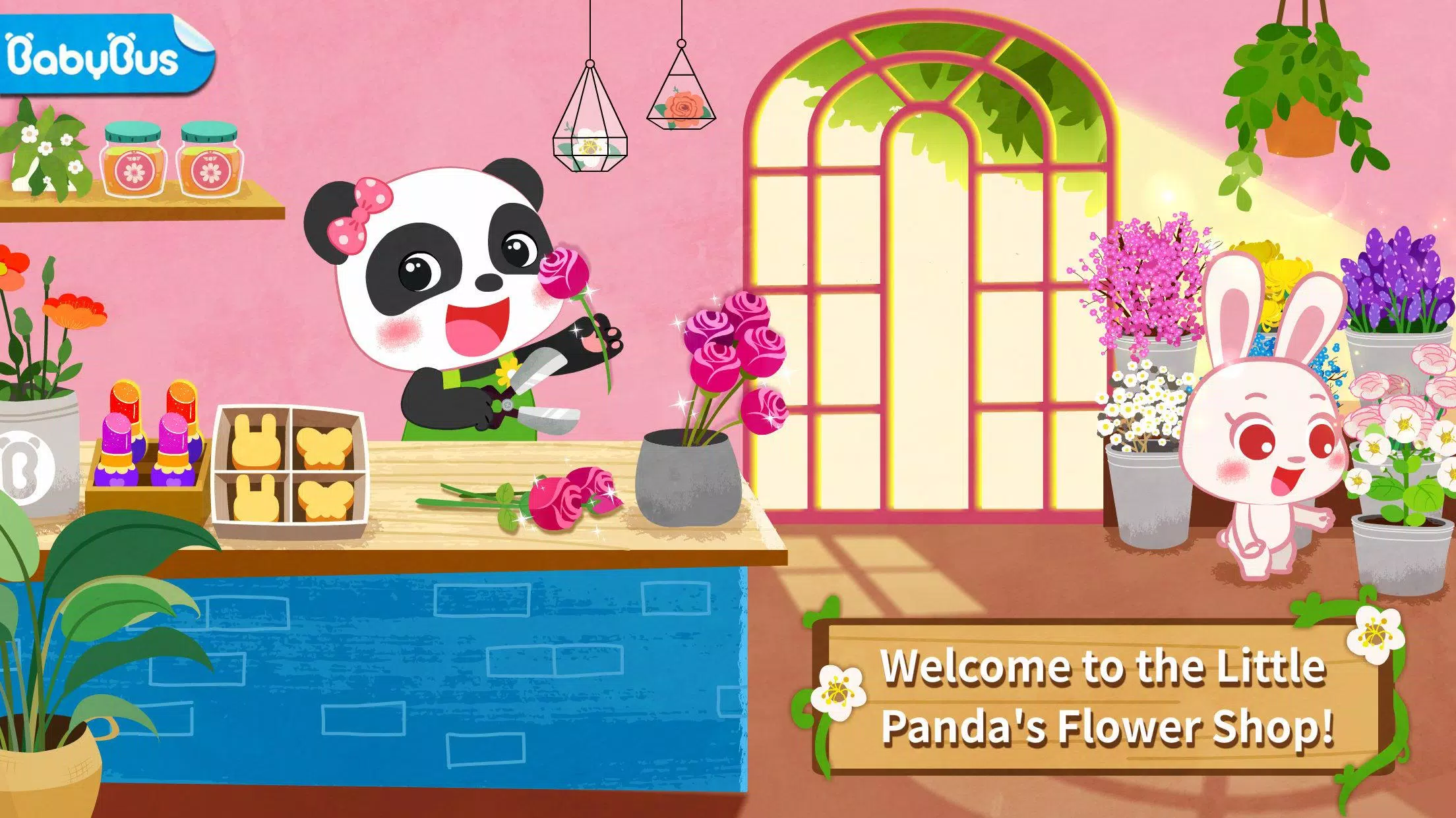 Little Panda's Flowers DIY ภาพหน้าจอ 0