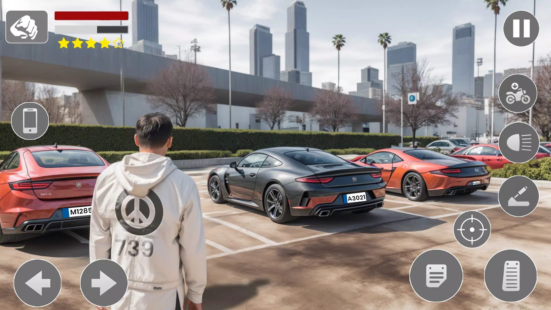 Car Simulator - Open world 3D ဖန်သားပြင်ဓာတ်ပုံ 0