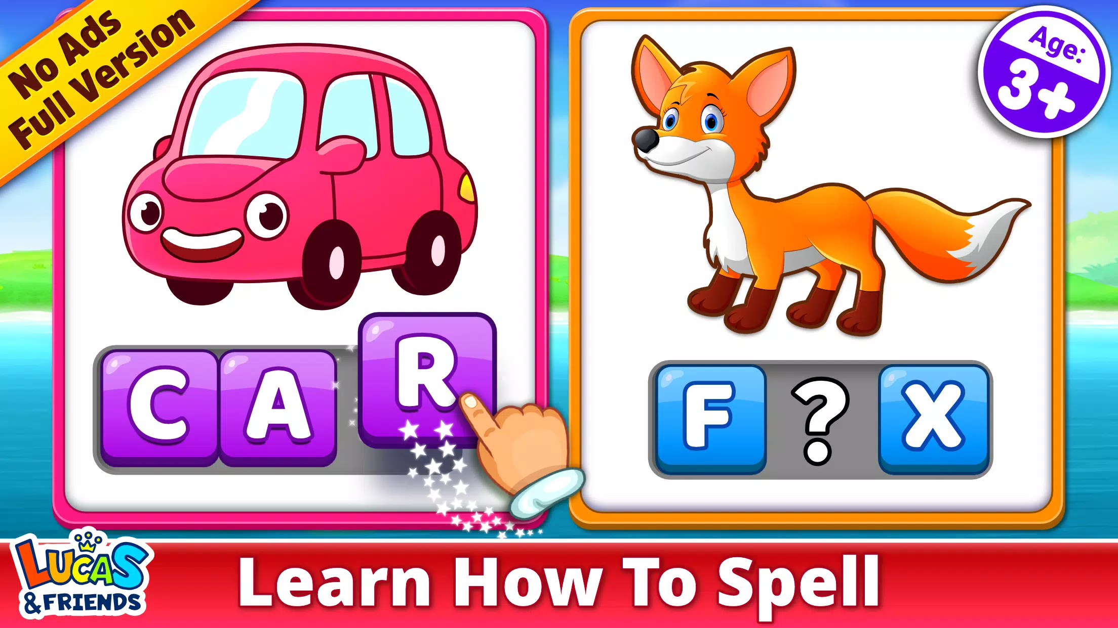 Spelling & Phonics: Kids Games ภาพหน้าจอ 0