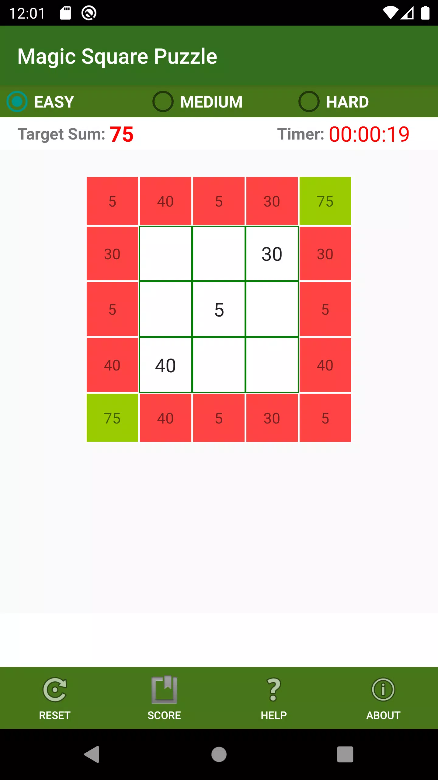 Magic Square Puzzle应用截图第1张