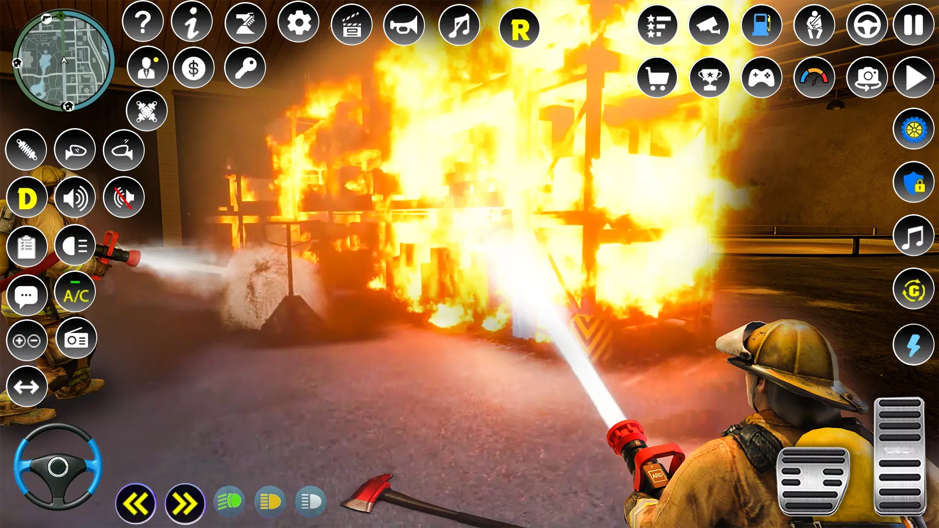 Firefighter :Fire Brigade Game Zrzut ekranu 1