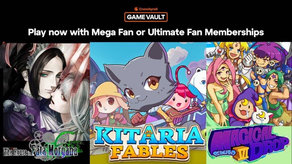 Crunchyroll Game Vault ने जोड़े तीन विविध शीर्षक, जिसमें The House in Fata Morgana शामिल है