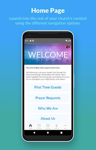 Schermata Church Center App 0