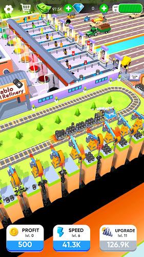 Oil Mining 3D - Petrol Factory ภาพหน้าจอ 1