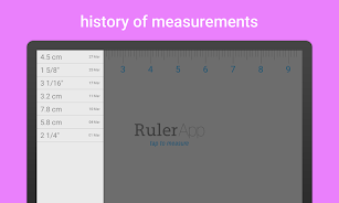 Ruler App: Measure centimeters स्क्रीनशॉट 3