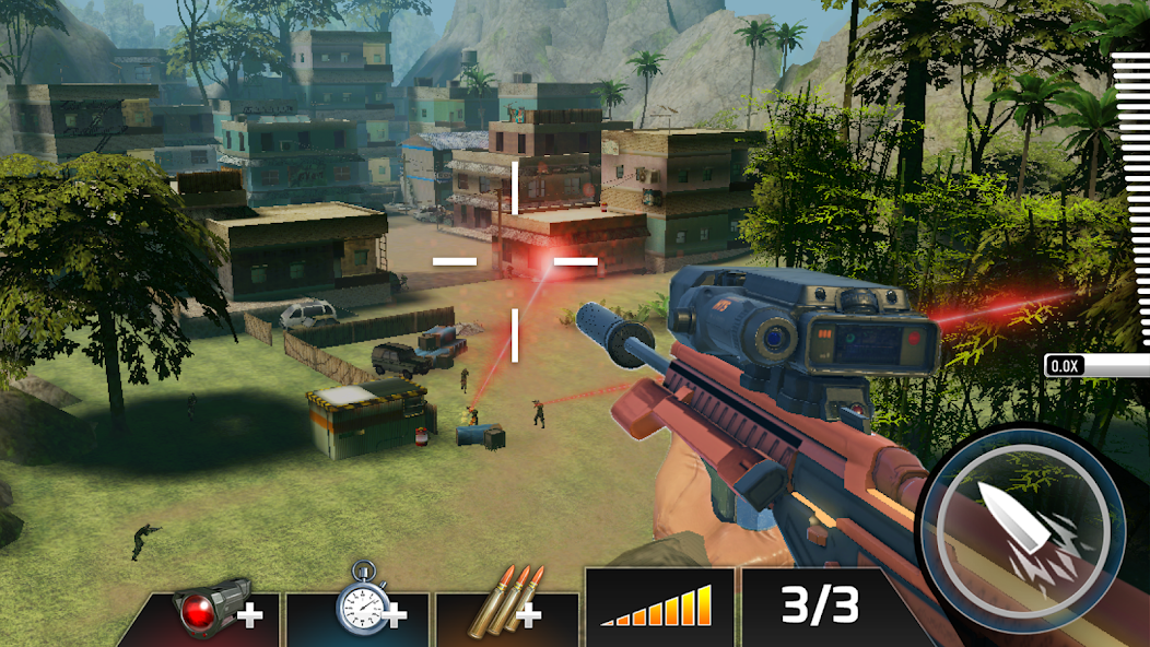 Kill Shot Bravo: 3D Sniper FPS Mod Schermafbeelding 0