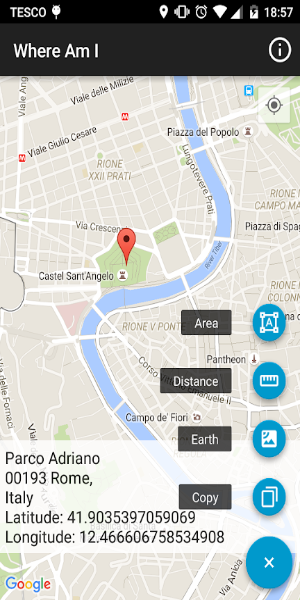 Where Am I - Location and address finder. Ảnh chụp màn hình 1