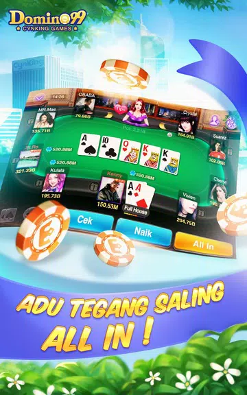 Domino QiuQiu Free - No. 1 di Indonesia ภาพหน้าจอ 1