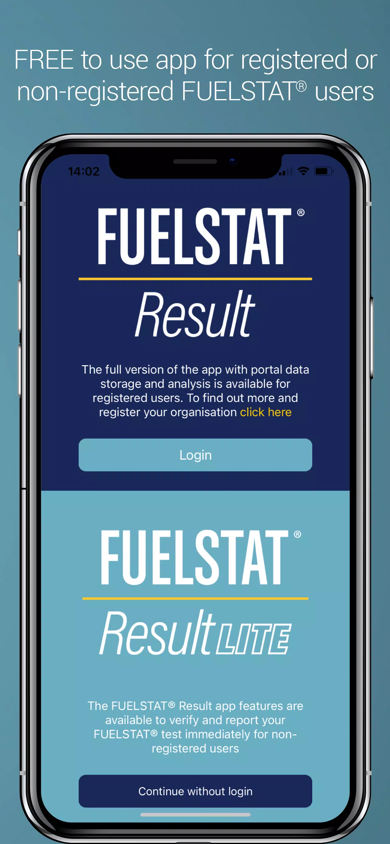 FUELSTAT Result Tangkapan skrin 0