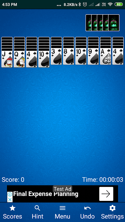 solitaire King- Playing Card Game Скриншот 1