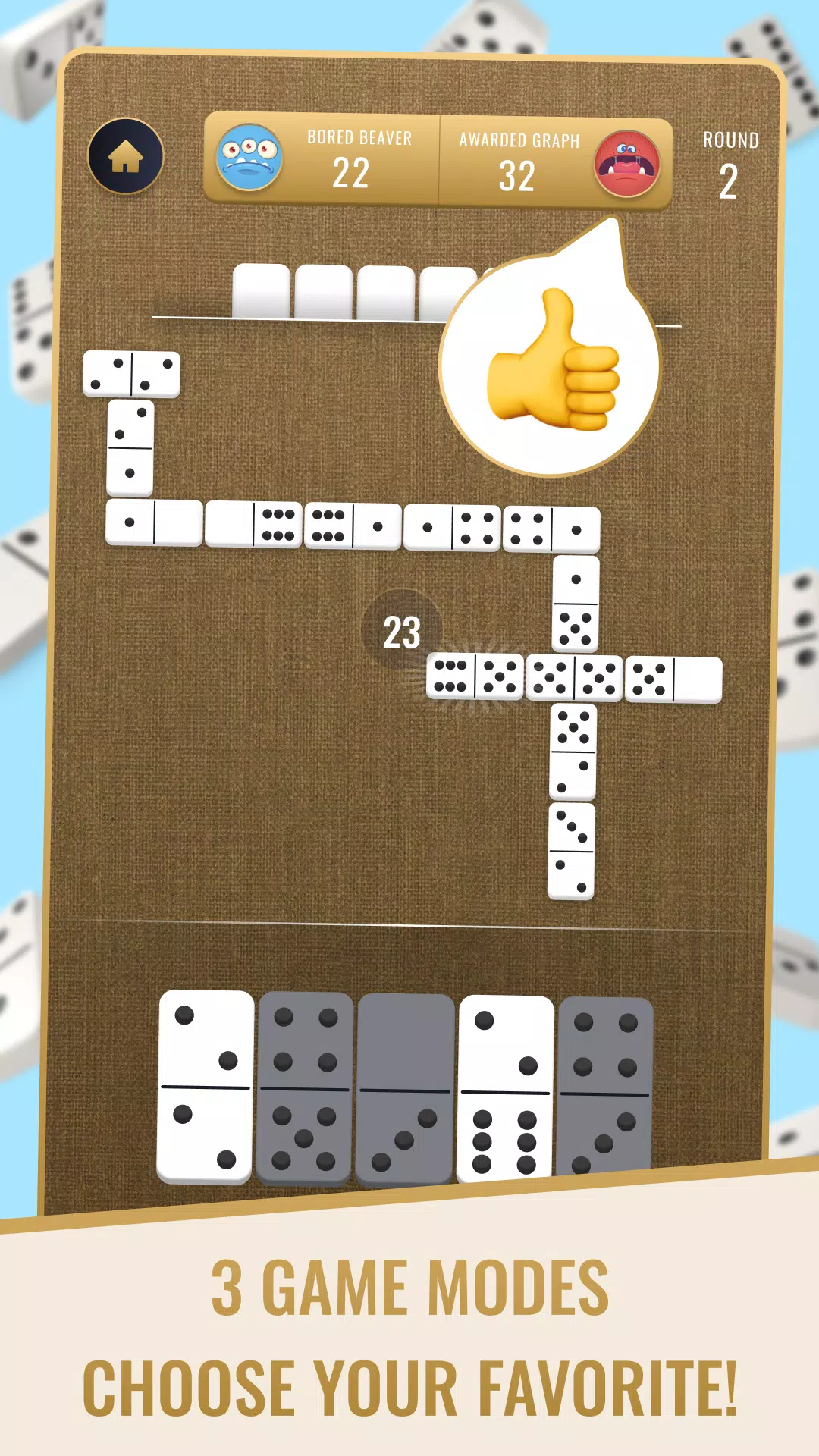 Classic Dominoes: Board Game应用截图第2张