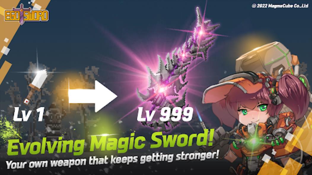 Ego Sword : Idle Hero Training Mod स्क्रीनशॉट 0