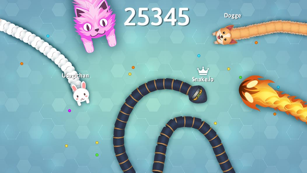 Snake.io - Fun Snake .io Games Mod Ảnh chụp màn hình 0