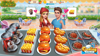 Cooking Town - Restaurant Game Ảnh chụp màn hình 1