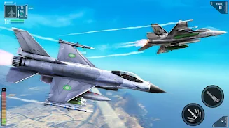 Combat Fighting Airplane Games ဖန်သားပြင်ဓာတ်ပုံ 2