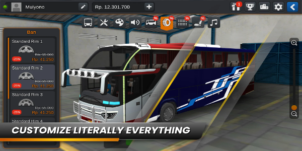 Bus Simulator Indonesia Mod Tangkapan skrin 2