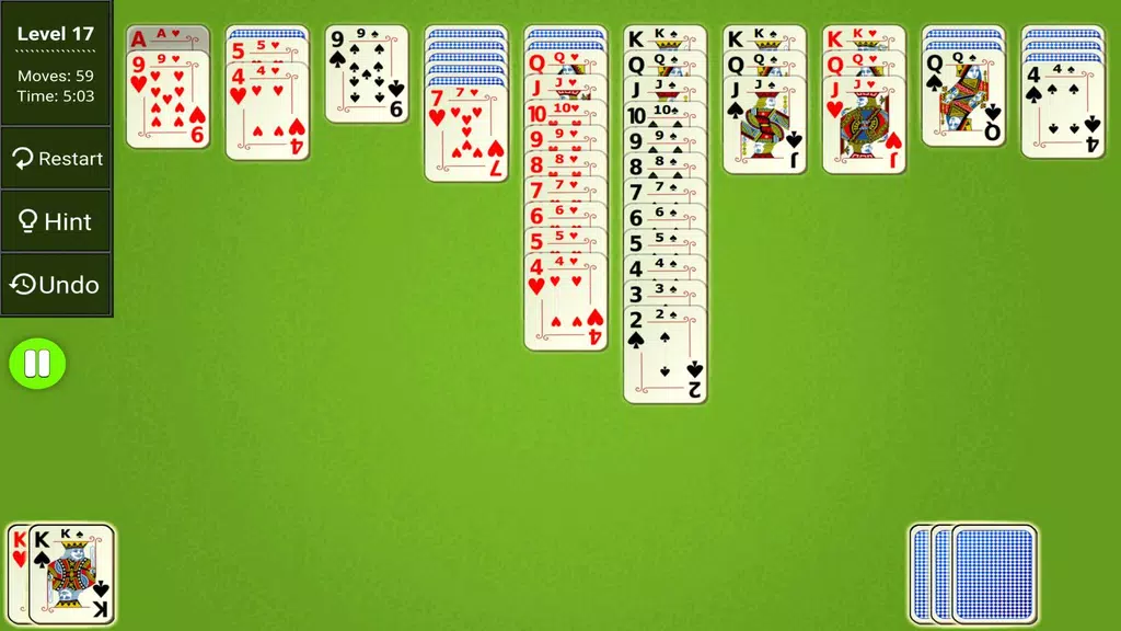 Spider Solitaire Epic Capture d'écran 2