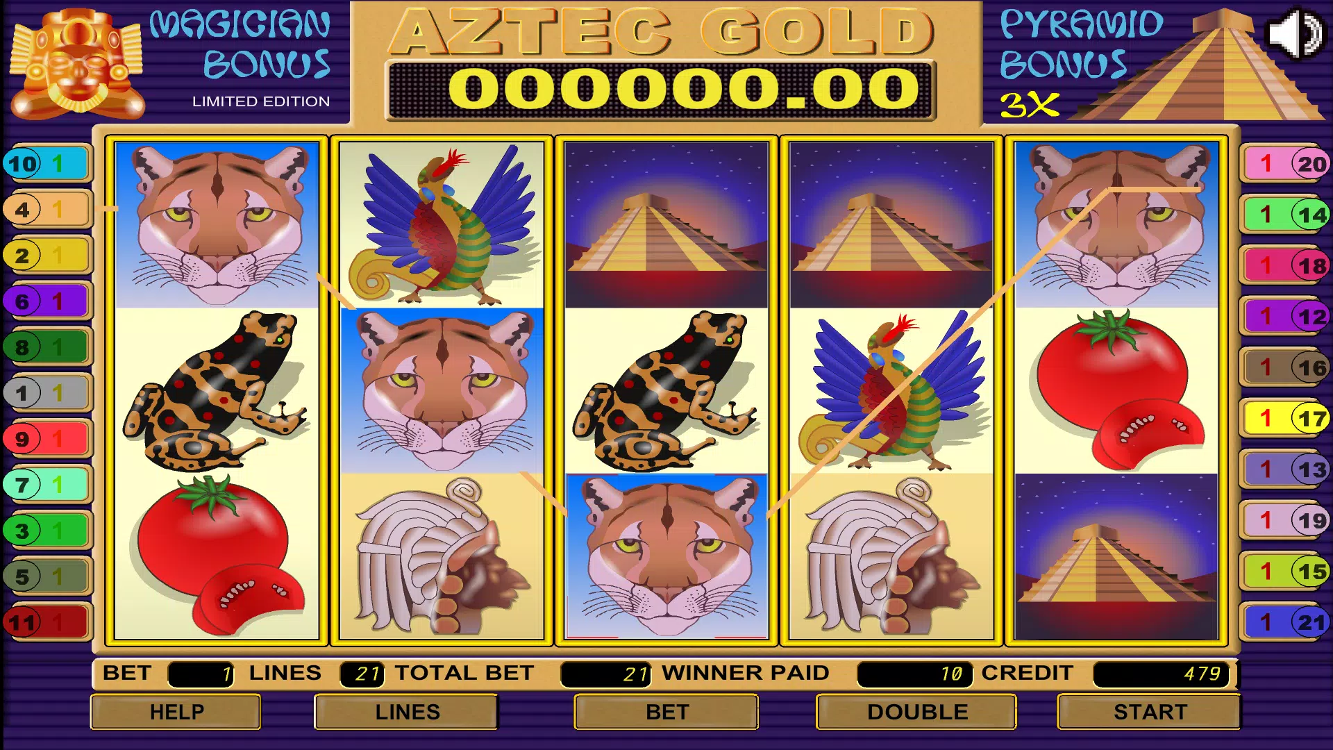 Schermata Aztec Gold II 1