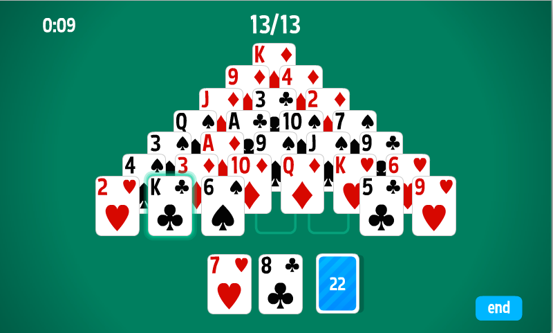 Pyramid Solitaire HD card game應用截圖第1張