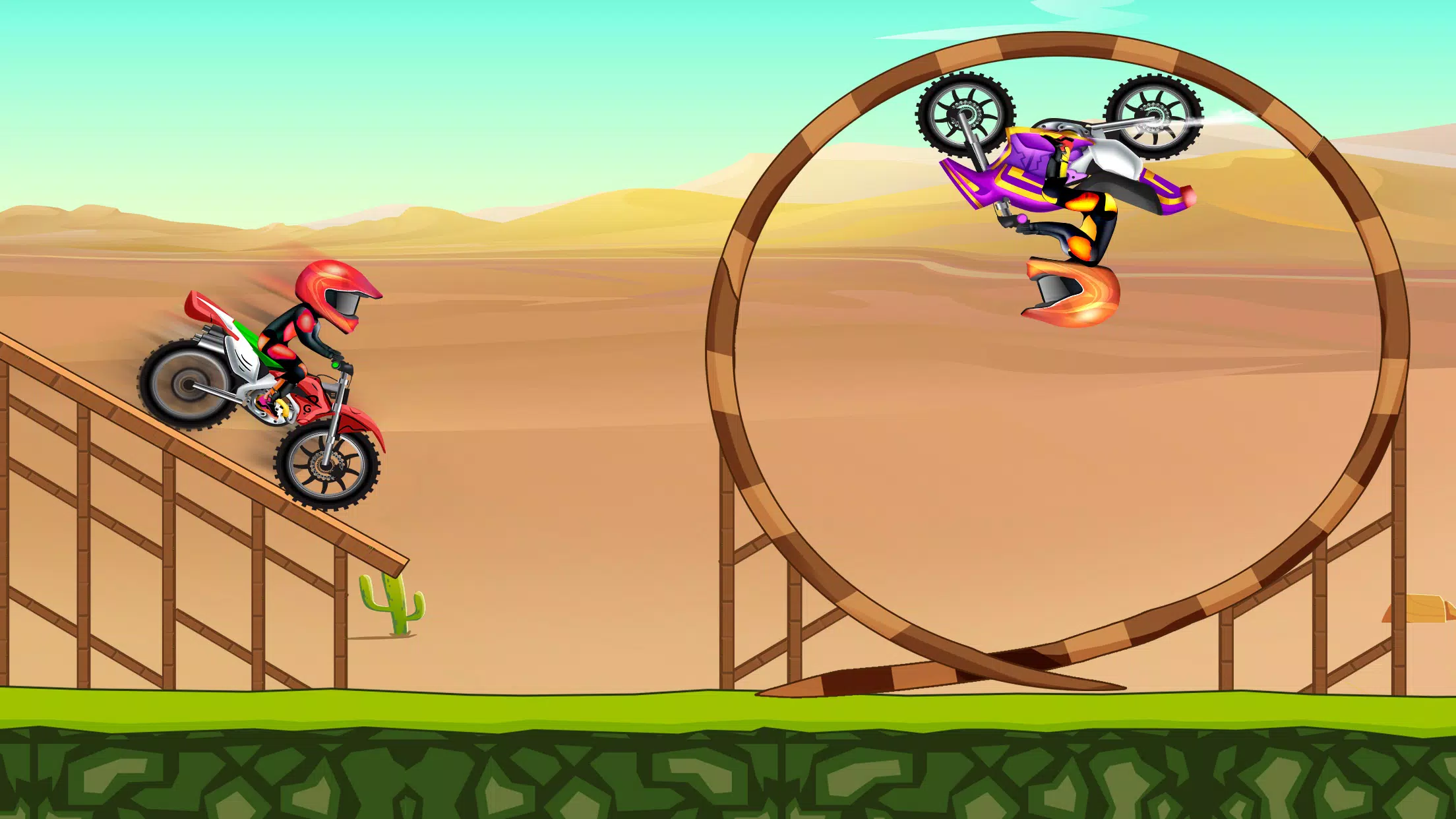 Moto Bike Stunt Race Tangkapan skrin 2