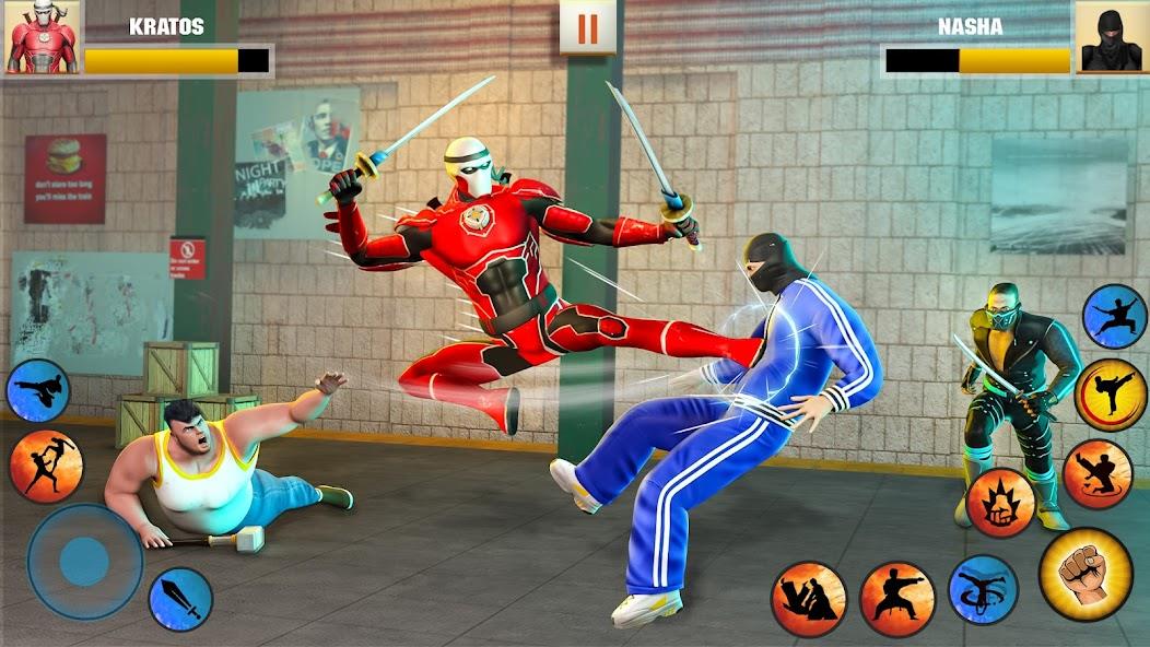 Street Fight: Beat Em Up Games Tangkapan skrin 1