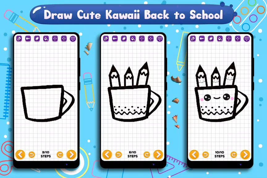 Learn to Draw School Supplies應用截圖第3張