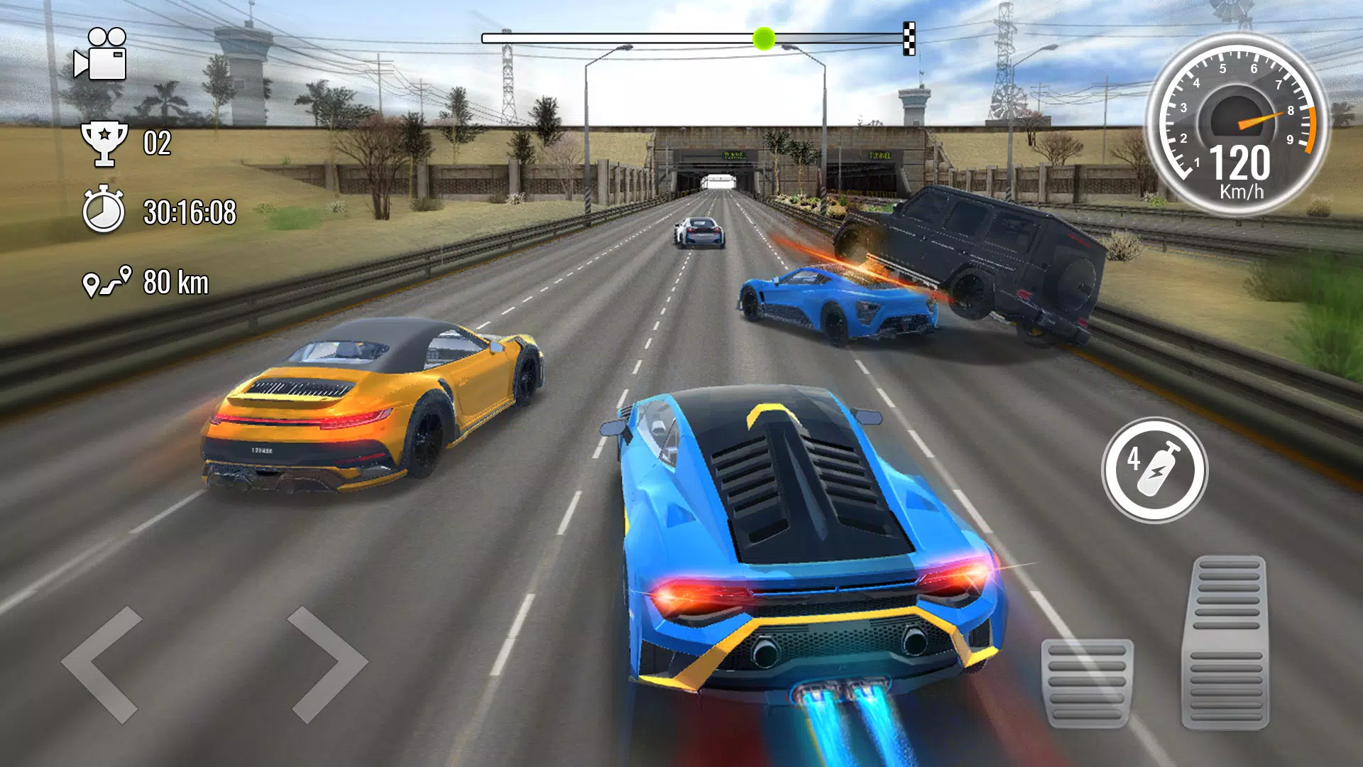 Traffic Car Driving Game Captura de pantalla 1