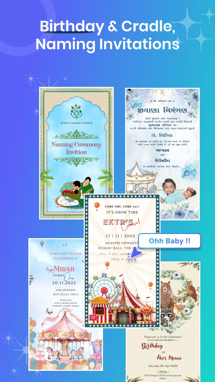 Invitation Maker - Card Design Capture d'écran 3