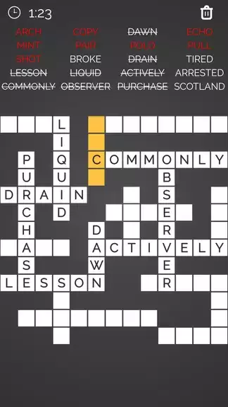 Crossword : Word Fill Скриншот 1