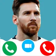 Messi video call prank ภาพหน้าจอ 0